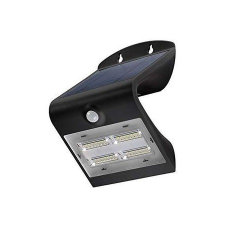 Goobay Pro LED Solar væglampe med bevægelsessensor 3.2 W - Energibesparende og holdbar belysning!