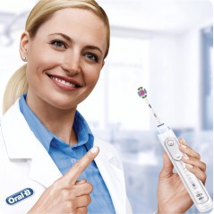 Oral-B Hvid Ekstra 3D White CleanMaximiser Tandbørstehoved - Optimal Rensning & Strålende Hvide Tænder! Varenr. 4210201317807