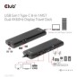 Club 3D CSV-1597 8-in-1 USB-C Gen1 Dockingstation