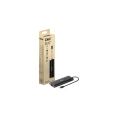 Oplev Club 3D CSV-1597 8-in-1 USB-C Gen1 Dockingstation - Den Ultimative Løsning til Effektiv Multi-Connectivitet!