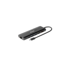 Oplev Club 3D CSV-1597 8-in-1 USB-C Gen1 Dockingstation - Den Ultimative Løsning til Effektiv Multi-Connectivitet!