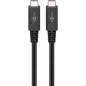 Goobay USB Type-C Thunderbolt (USB4) Gen 3x2 kabel 0,8m Goobay USB Type-C Thunderbolt (USB4) Gen 3x2 kabel 0,8m
