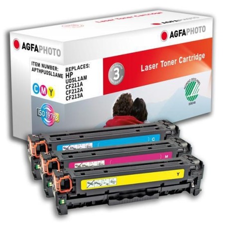 Køb AgfaPhoto Toner CMY 131A - Høj Kvalitet og Pålidelig Udskrivning | APTHPU0SL1AM