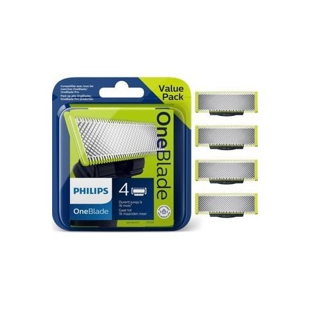 Philips OneBlade QP240 Barberhoved Sort Grøn Sølv