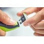 Philips OneBlade QP240 Barberhoved Sort Grøn Sølv Philips OneBlade QP240 Barberhoved Sort Grøn Sølv