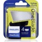 Philips OneBlade QP240 Barberhoved Sort Grøn Sølv Philips OneBlade QP240 Barberhoved Sort Grøn Sølv