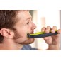 Philips OneBlade QP240 Barberhoved Sort Grøn Sølv Philips OneBlade QP240 Barberhoved Sort Grøn Sølv