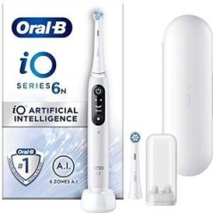Køb Braun Oral-B iO Series 6 White + etui - Effektiv tandpleje med stil!