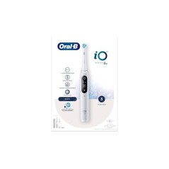 Køb Braun Oral-B iO Series 6 White + etui - Effektiv tandpleje med stil!