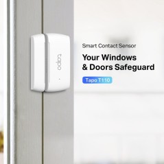 Tapo T100 V1 Bevægelsessensor - Avanceret Bevægelser Overvågning i Hvid | Optimal Sikkerhed og Bekvemmelighed