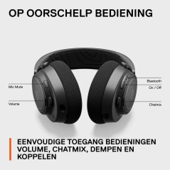 SteelSeries Arctis Nova 7 Trådløs Headset - Fantastisk Lydkvalitet og Komfort i Sort - Varenr. 5707119041294