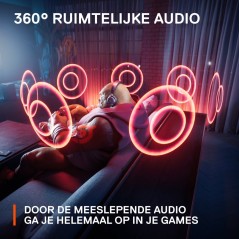 SteelSeries Arctis Nova 7 Trådløs Headset - Fantastisk Lydkvalitet og Komfort i Sort - Varenr. 5707119041294