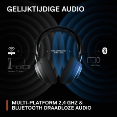 SteelSeries Arctis Nova 7 Trådløs Headset - Fantastisk Lydkvalitet og Komfort i Sort - Varenr. 5707119041294