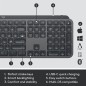 Logitech MX Keys Combo for Business Sæt med mus og tastatur Saks Ja Trådløs Pan Nordic Logitech MX Keys Combo for Business Sæt med mus og tastatur Saks Ja Trådløs Pan Nordic