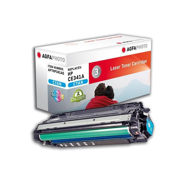 AgfaPhoto Toner Cyan, rpl CE341A / 651A AgfaPhoto Toner Cyan, rpl CE341A / 651A