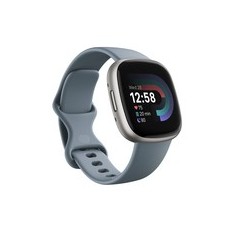 Fitbit Versa 4 40 mm Blå Sølv Smart Ur - Styrk Din Livsstil med Smart Teknologi!