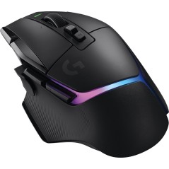 Logitech G G502 X PLUS - Optisk Trådløs Gaming Mus i Sort | Ultimativ Præcision og Komfort