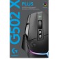 Logitech G G502 X PLUS Optisk Trådløs Sort