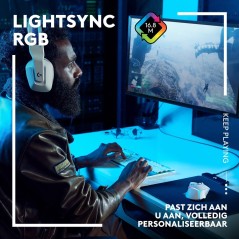 Logitech G G502 X PLUS - Optisk Trådløs Gaming Mus i Sort | Ultimativ Præcision og Komfort