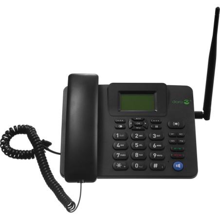 DORO 4100H 80MB Sort - Elegant og Brugervenlig Mobiltelefon til Seniorer | Varenummer: 7322460083809