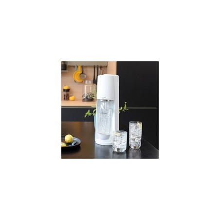 Køb SodaStream TERRA Sodavandsmaskine Hvid - Sprudlende Elsket & Miljøvenlig!