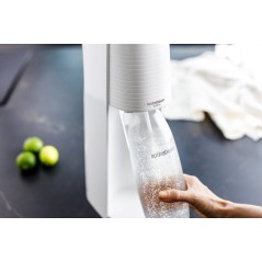 Køb SodaStream TERRA Sodavandsmaskine Hvid - Sprudlende Elsket & Miljøvenlig!