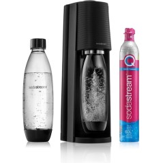 SodaStream TERRA Sodavandsmaskine Sort - Sprudlende Fornøjelse Hjemme! 