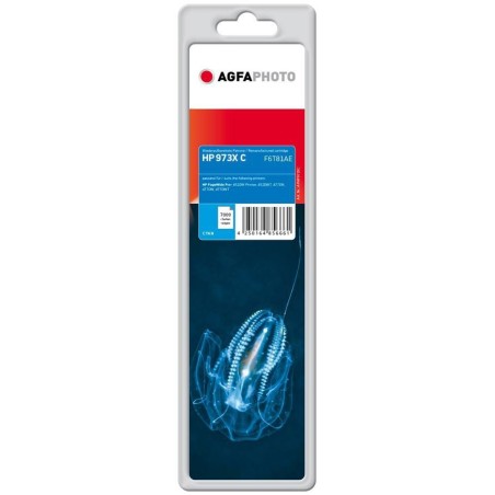 "AgfaPhoto Toner Cyan RPL F6T81AE - Høj kvalitet og Lang Holdbarhed | APHP973XC"