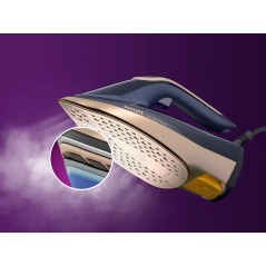 Philips Azur 8000 Series DST8050 Dampstrygejern 3000W - Effektiv, Blå & Professionel Kvalitet
