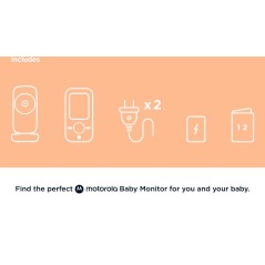 Motorola Babyalarm VM481 Video - Ultimativ Tryghed for Dit Barn | Køb Nu!