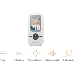 Motorola Babyalarm VM481 Video - Ultimativ Tryghed for Dit Barn | Køb Nu!