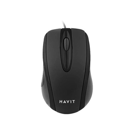 Køb Havit HV-MS753 Optisk USB Mus - Komfortabel, Præcis og Stilren Design!