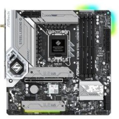 ASRock B760M Steel Legend WiFi - Micro-ATX LGA1700 Intel B760 | Perfekt Ydeevne og Stilfuldt Design!