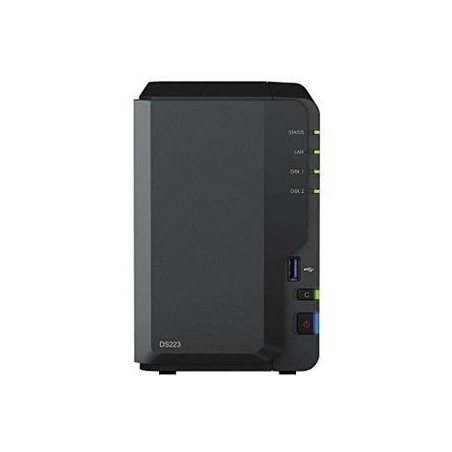 Synology DiskStation DS223 Desktop NAS - Effektiv Lagerløsning til Dine Behov | Varenr. 4711174724772