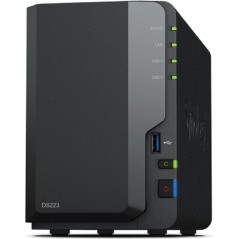 Synology DiskStation DS223 Desktop NAS - Effektiv Lagerløsning til Dine Behov | Varenr. 4711174724772