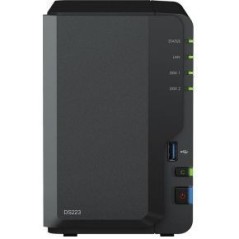 Synology DiskStation DS223 Desktop NAS - Effektiv Lagerløsning til Dine Behov | Varenr. 4711174724772
