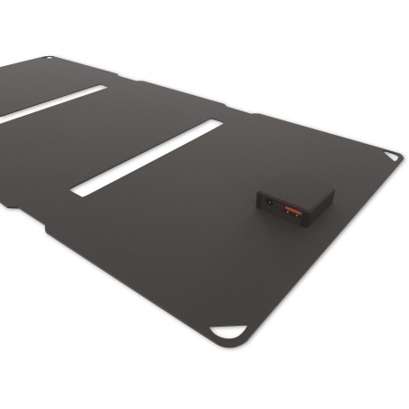 Køb Denver SOP-10200 Foldbart Solarpanel 20W - Effektiv Energi på Farten!