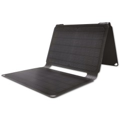 Køb Denver SOP-10200 Foldbart Solarpanel 20W - Effektiv Energi på Farten!