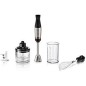 Bosch Serie 6 Stavblender MSM6M622 ErgoMaster 1000 W Rustfrit stål Bosch Serie 6 Stavblender MSM6M622 ErgoMaster 1000 W Rustfrit stål