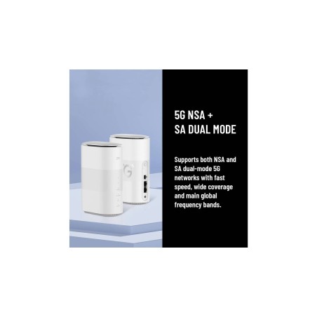 ZTE MC888 5G WiFi 6 Router - Hurtig, Stabil og Pålidelig Internetoplevelse! Varenummer: 6902176091988