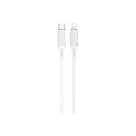 Dudao L6S USB-C til Lightning kabel 20W 1m - Hurtig opladning i hvid kvalitet!
