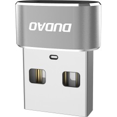 Dudao L16AC USB-A til USB-C Adapter - Hurtig og Stabil Dataoverførsel | Varenr. 6973687241230