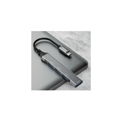 Dudao A16T USB-A HUB 4 Porte - Effektivitet og Alsidighed i Ét Design!