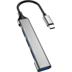 Dudao A16T USB-A HUB 4 Porte - Effektivitet og Alsidighed i Ét Design!