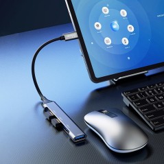 Dudao A16T USB-A HUB 4 Porte - Effektivitet og Alsidighed i Ét Design!