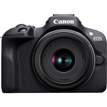 Canon EOS R100 Digitalkamera + RF-S 18–45MM IS STM - Fantastisk billedkvalitet og alsidighed!