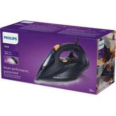 Philips Azur 7000 Series DST7060 Dampstrygejern 3000W - Effektiv, kraftfuld og ergonomisk strygning i Blågul!