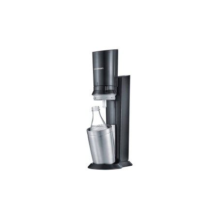 SodaStream Crystal 3.0 Sodavandsmaskine Sort inkl. glas flaske