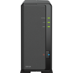 Køb Synology Disk Station DS124 – Effektiv Lagerløsning til Dine Data | Varenummer: 4711174725014