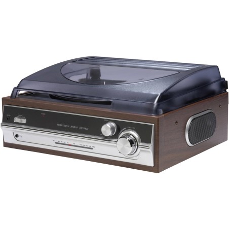 Denver VPR-190MK2 Pladespiller med Stereo Radio - Kvalitet, Stil og Lydoplevelse i Én!